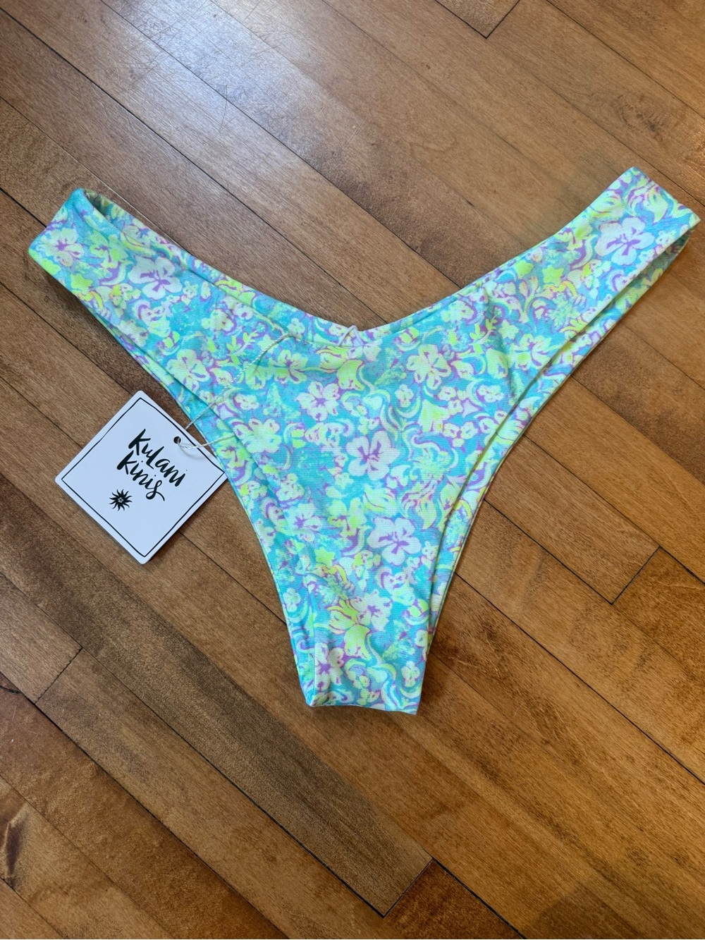 Kulani Kinis Pastel Floral Bikini Bottom